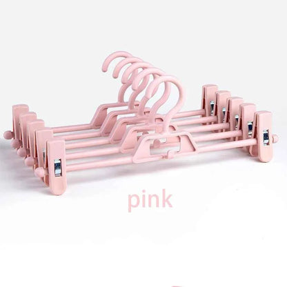 Cintre pour étendoir à linge avec pinces pantalons