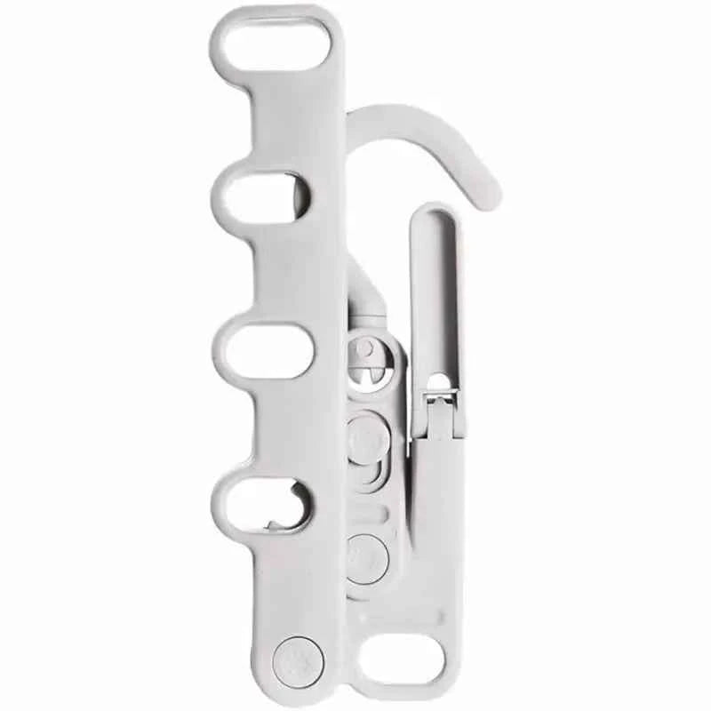 Cintre pour étendoir à linge pliable cinq trous