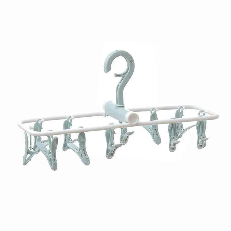 Petit étendoir à linge pour chaussettes pliable