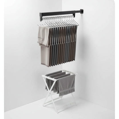 Cintre pour étendoir à linge coulissant pantalon