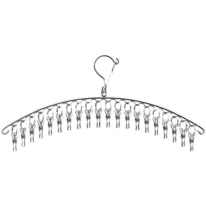 Cintre pour étendoir à linge inox 20 pinces