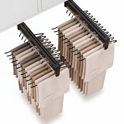 Cintre pour étendoir à linge coulissant pantalon