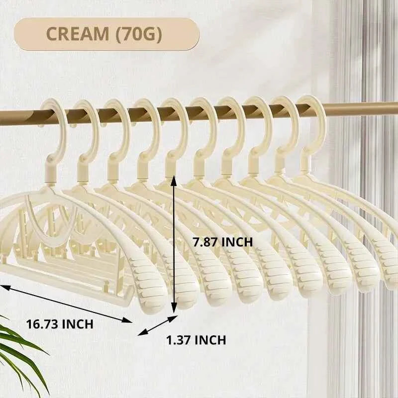 Cintre pour étendoir à linge épaules larges antidérapant