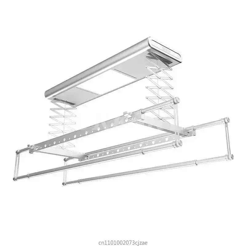 Étendoir à linge plafond électrique télescopique