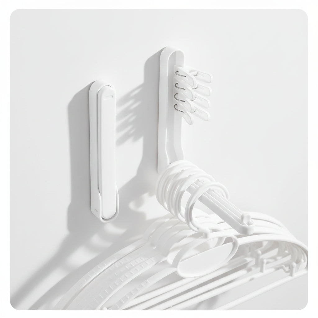 Cintre pour étendoir à linge mural pliable pp