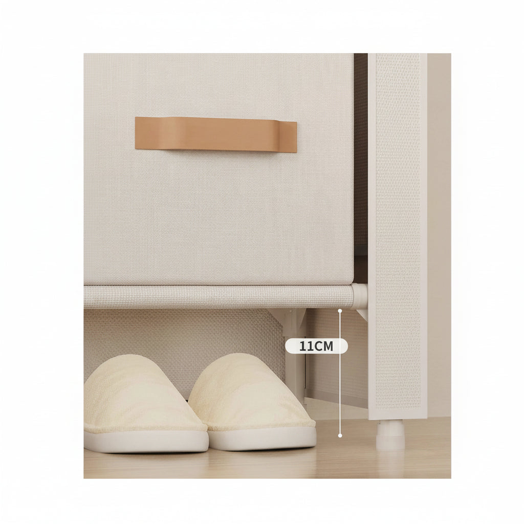 Étendoir à linge pliable avec armoire intégrée