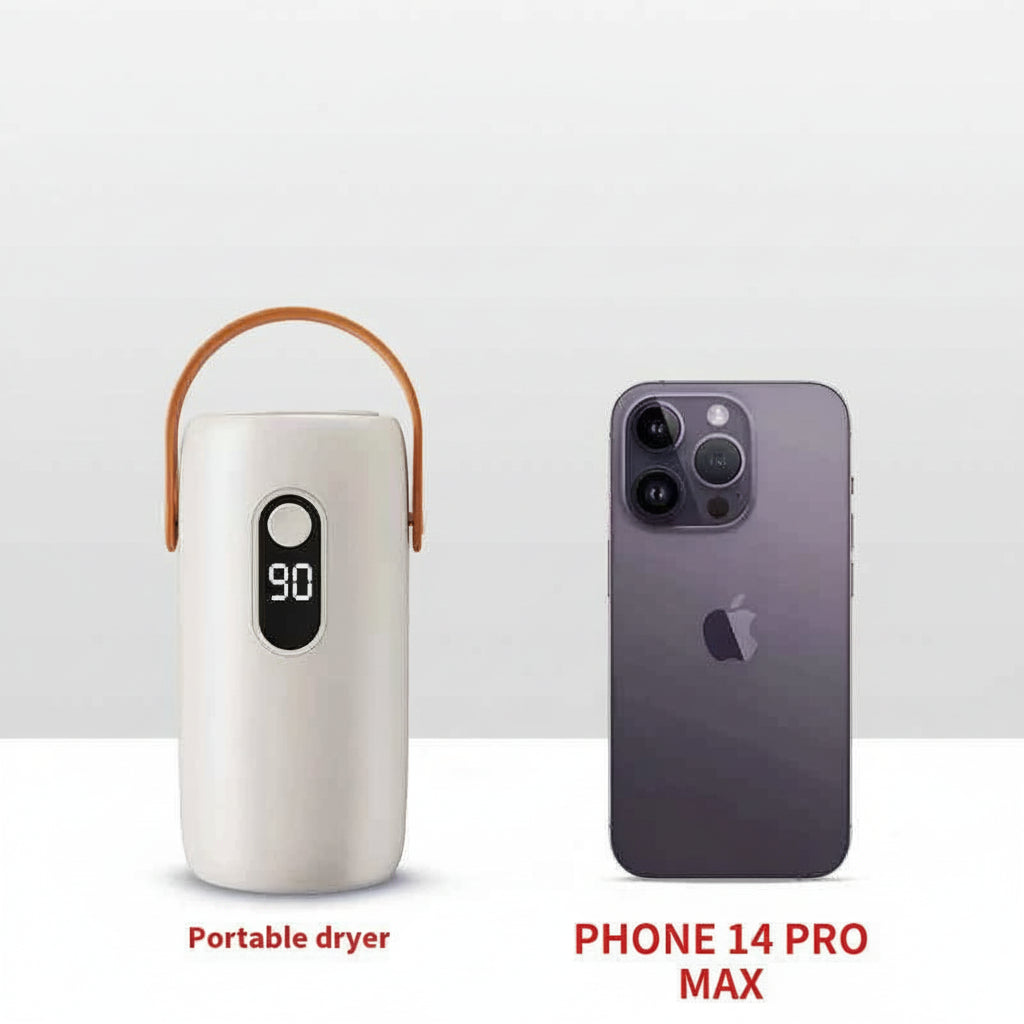 Étendoir à linge chauffant portable pliable