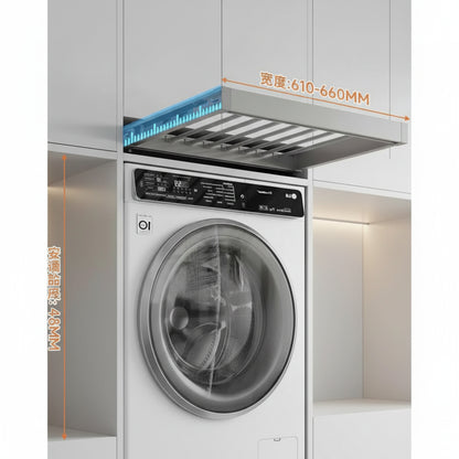 Étendoir à linge extensible armoire intégrée