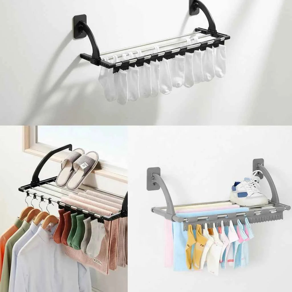 Petit étendoir à linge pour chaussettes