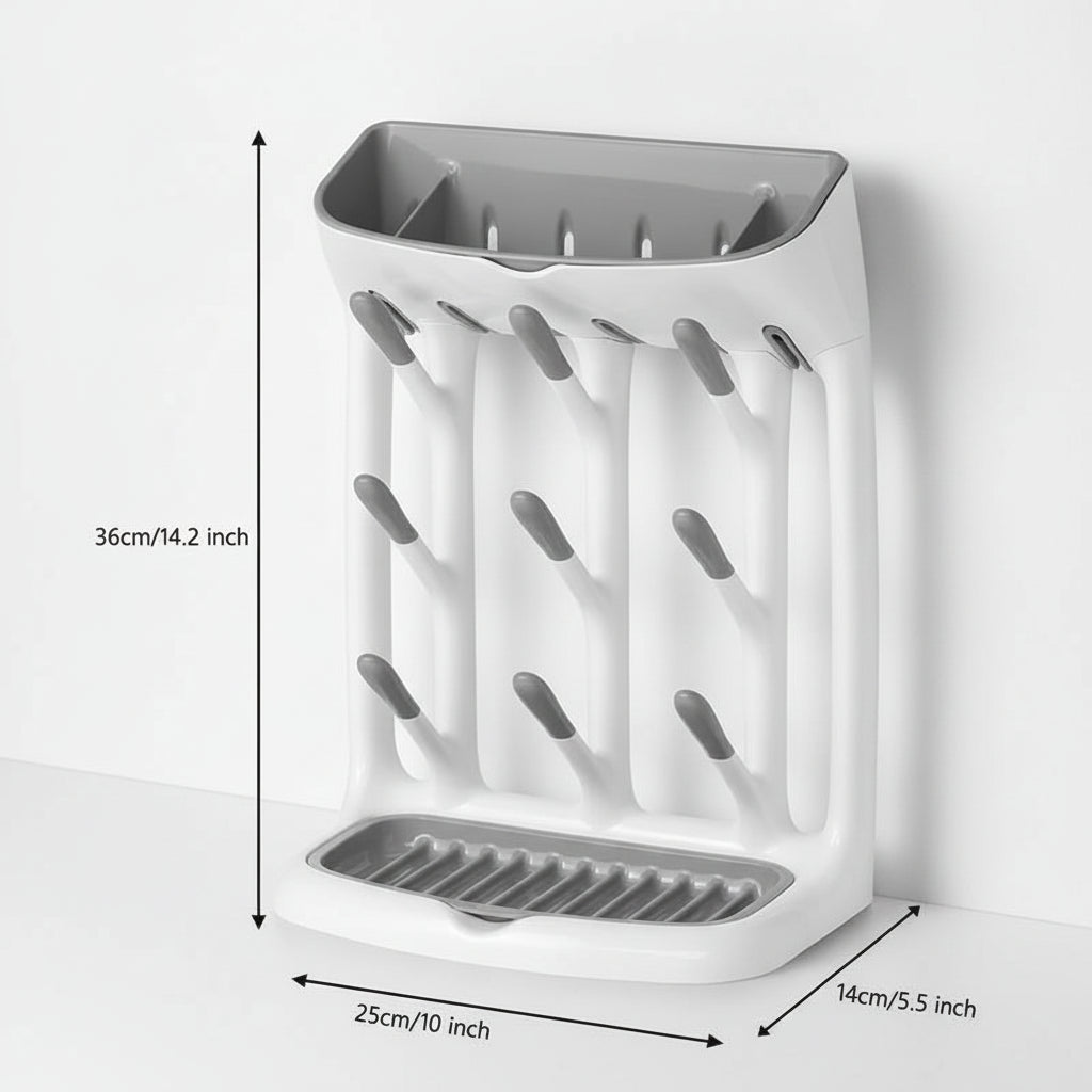 Étendoir à linge en plastique pour biberons