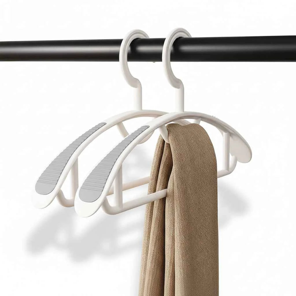 Cintre pour étendoir à linge épaules larges antidérapant