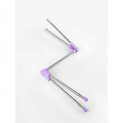 Étendoir à linge pliable inox portable