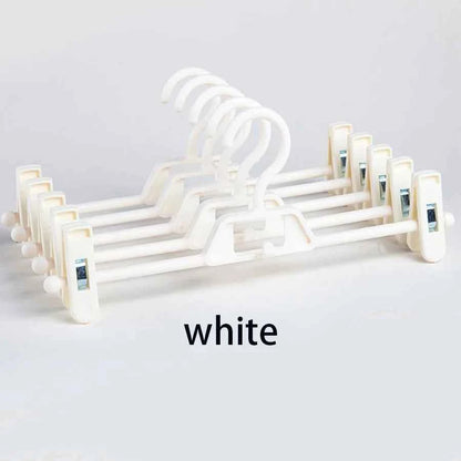 Cintre pour étendoir à linge avec pinces pantalons