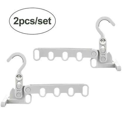 Cintre pour étendoir à linge pliable 5 trous