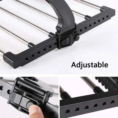 Étendoir à linge pour radiateur inox suspendu