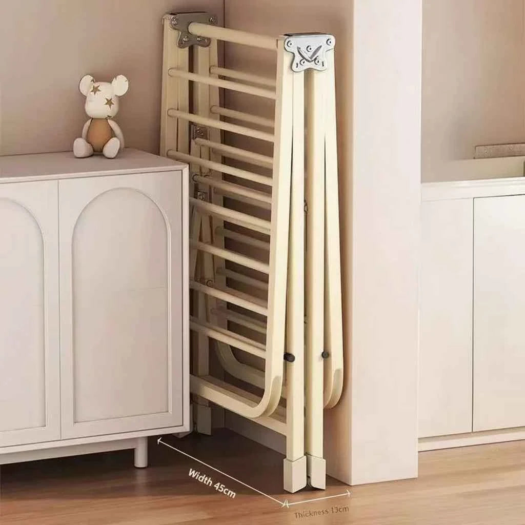 Étendoir à linge pliable gain de place intérieur