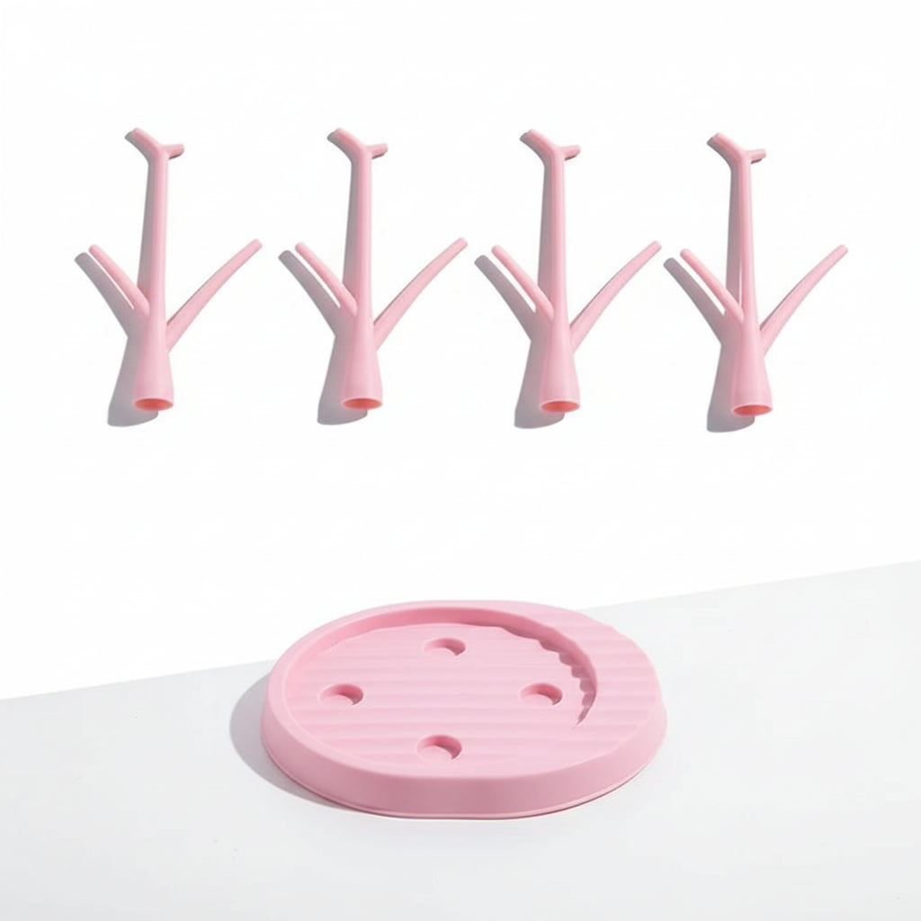 Étendoir à linge en plastique pour biberons