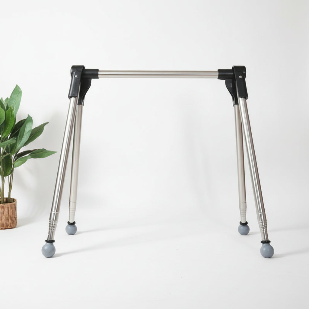 Étendoir à linge pliable inox portable