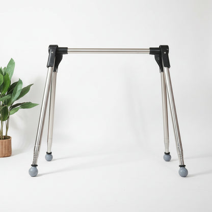 Étendoir à linge pliable inox portable