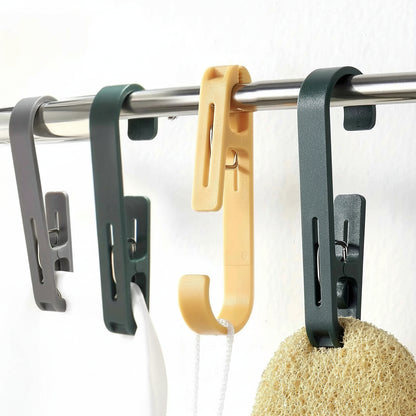 Cintre pour étendoir à linge s avec clip multifonction