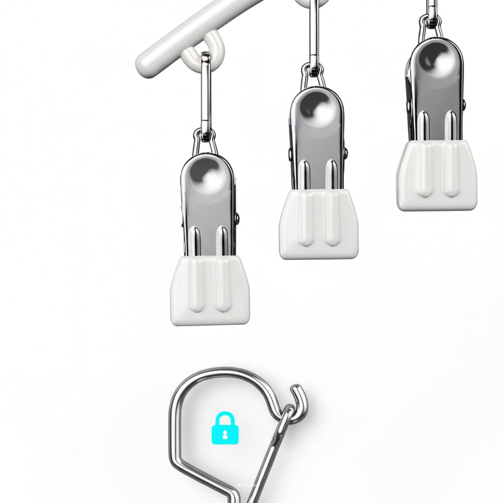 Petit étendoir à linge pour chaussettes suspendu