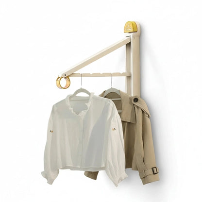 Étendoir à linge mural ventouse pliable