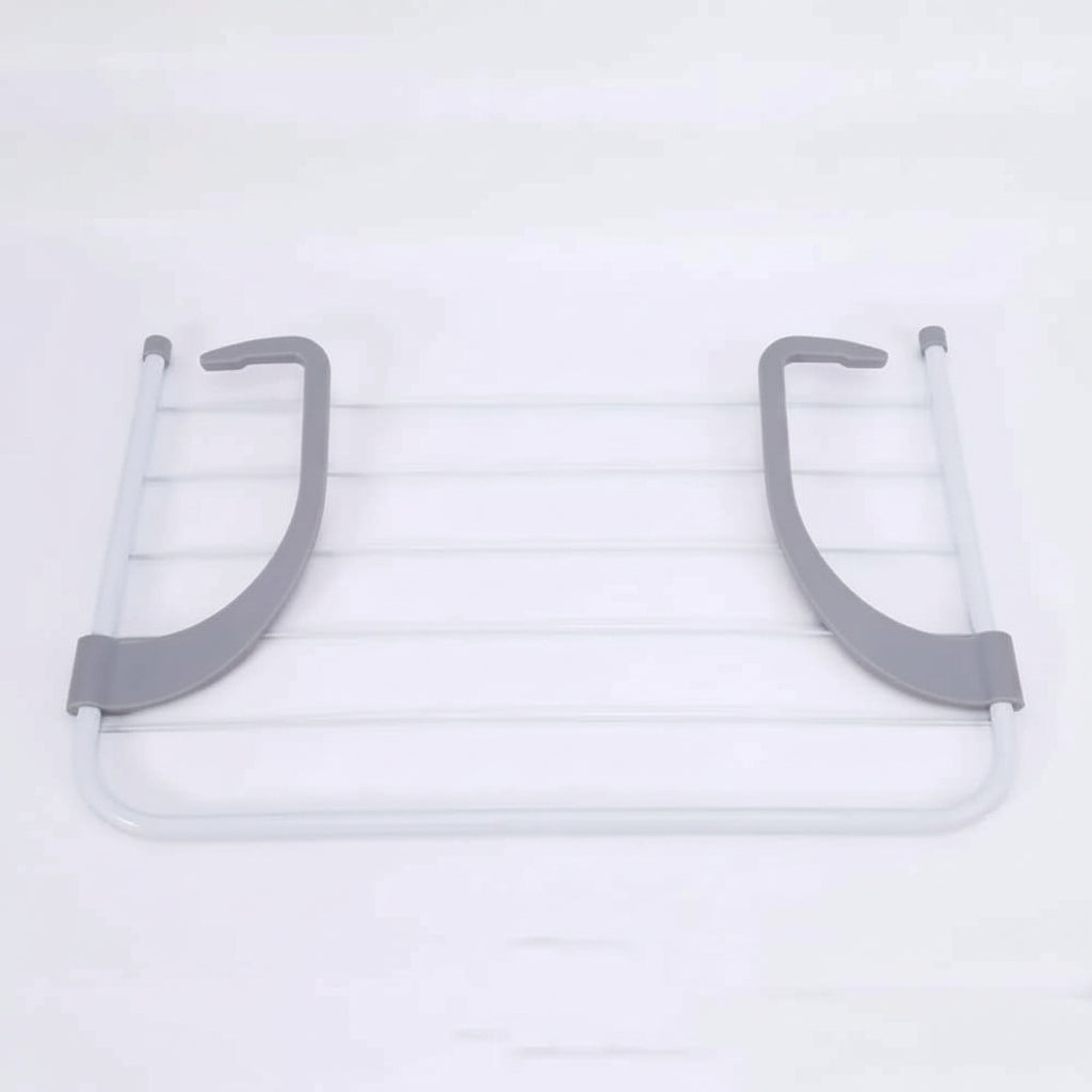Étendoir à linge pour radiateur pliant en inox