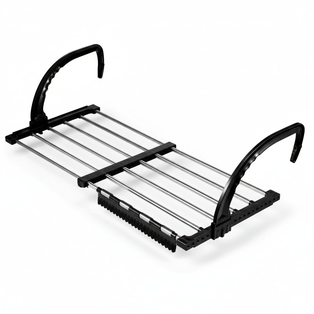 Étendoir à linge pour radiateur extensible pliable
