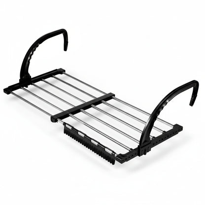 Étendoir à linge pour radiateur extensible pliable