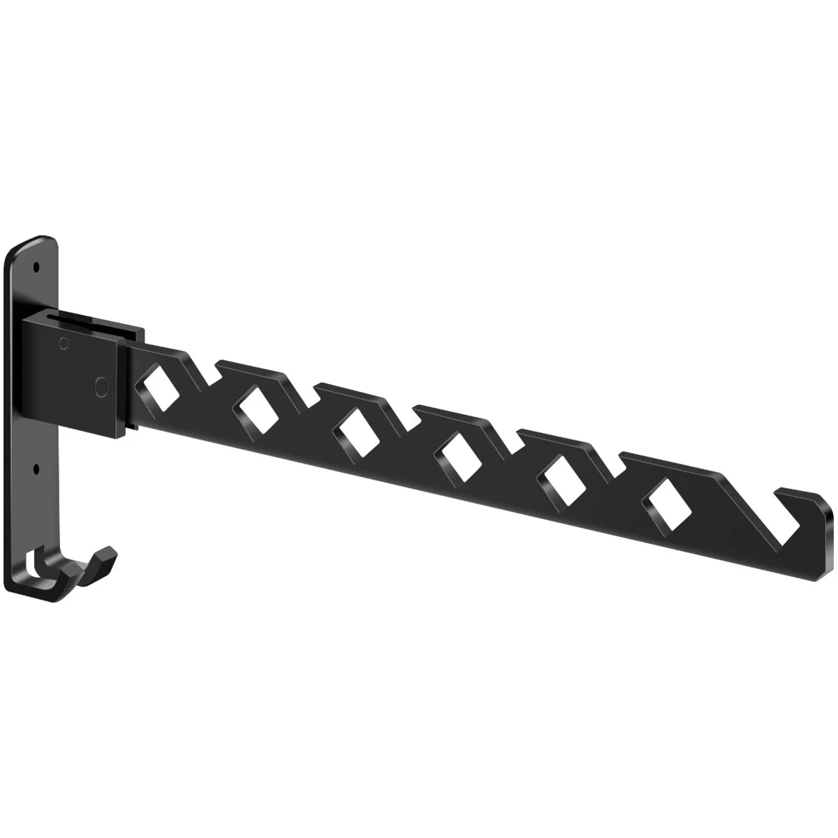 Étendoir à linge mural rabattable inox 180° pliable - L'Univers de l'Étendoir