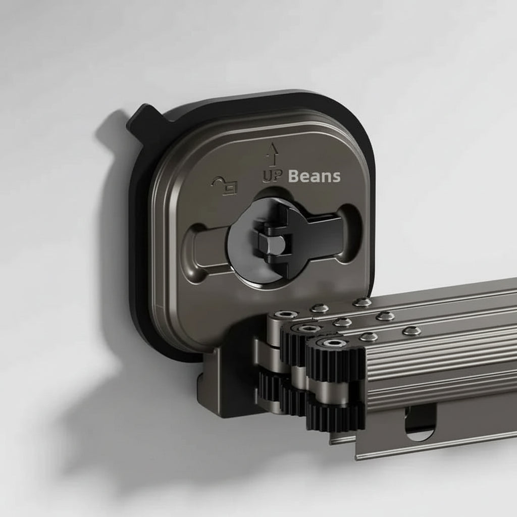 Étendoir à linge mural rétractable en aluminium pliable