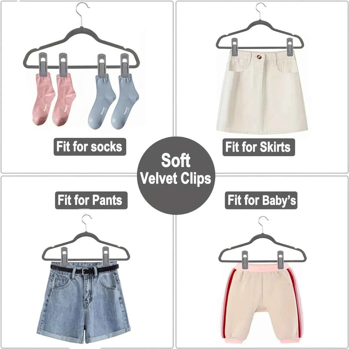 Pièces détachées pour étendoir à linge pinces antidérapantes