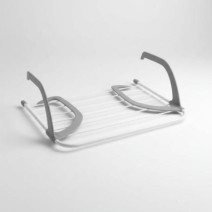 Étendoir à linge pour radiateur inox pliable