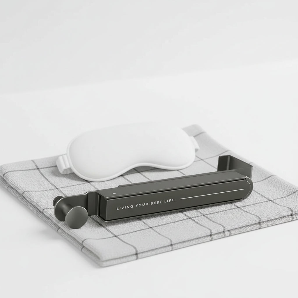 Étendoir à linge sur porte télescopique aluminium