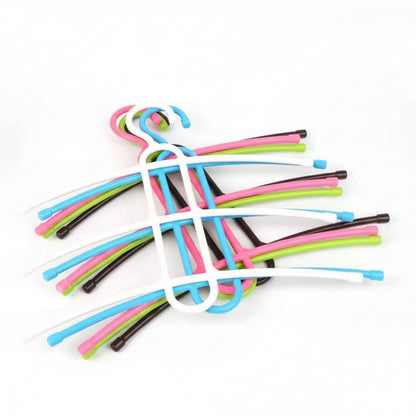 Cintre pour étendoir à linge trois niveaux gain de place