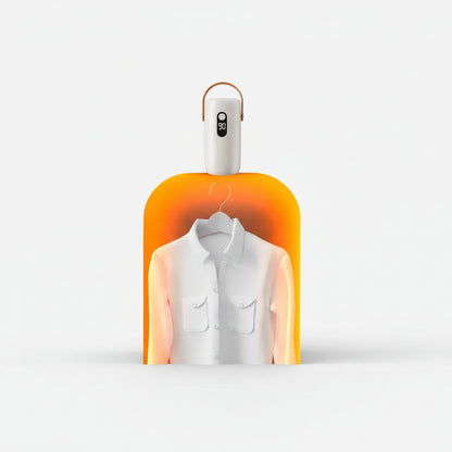 Étendoir à linge chauffant portable pliable