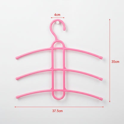 Cintre pour étendoir à linge trois niveaux gain de place