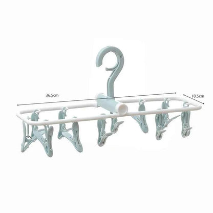 Petit étendoir à linge pour chaussettes pliable