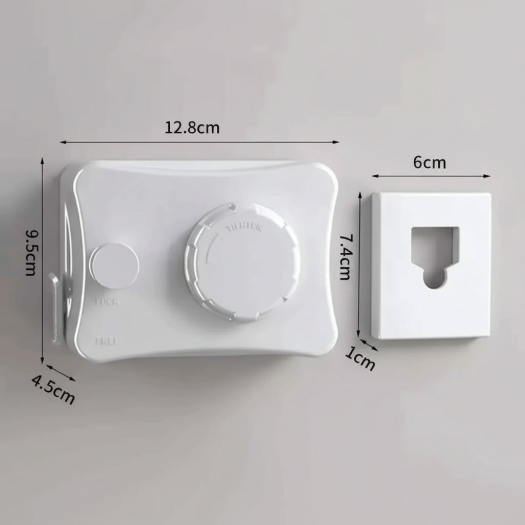 Étendoir à linge mural rétractable fil télescopique