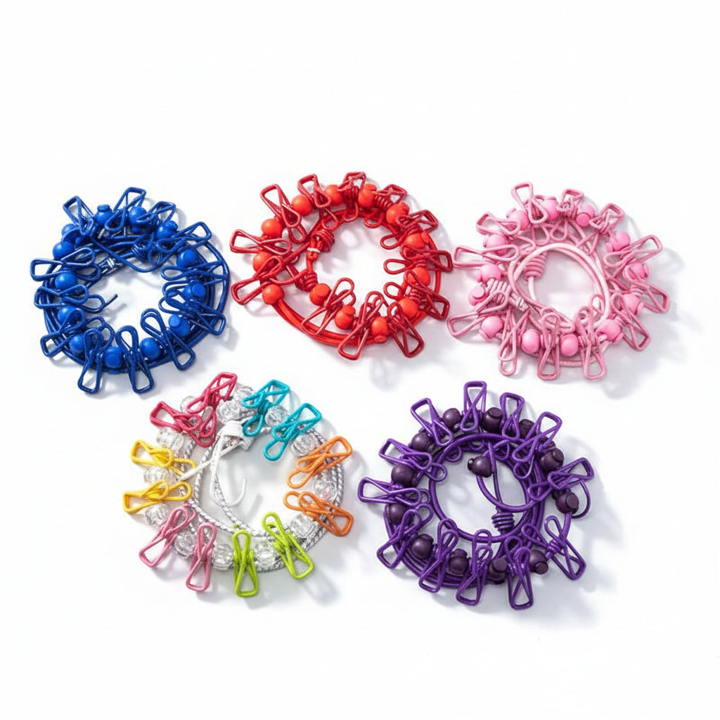 Étendoir à linge camping-car corde extensible clips