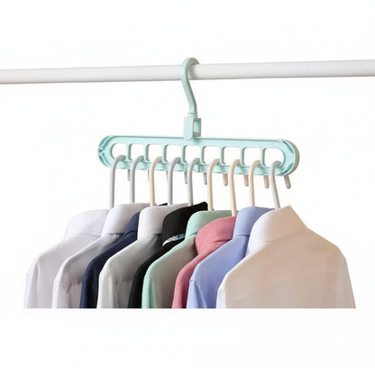 Cintre pour étendoir à linge 9 trous rotatif