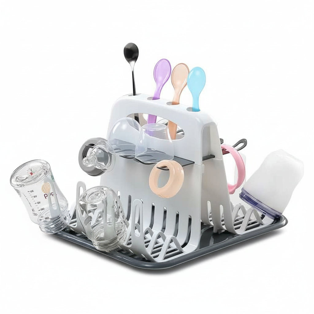 Fil pour étendoir à linge pour biberons pliable