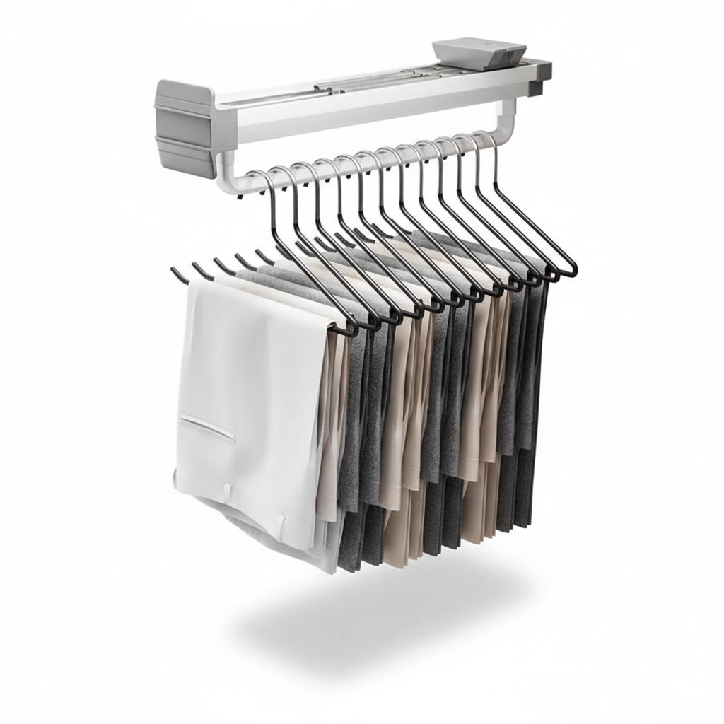 Cintre pour étendoir à linge coulissant pantalon