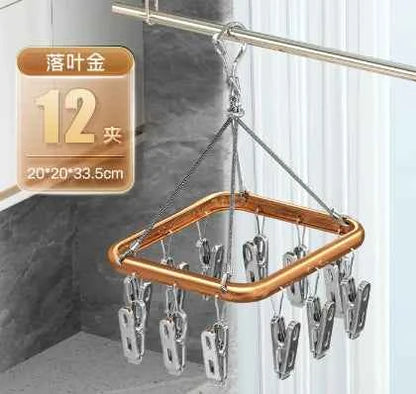 Petit étendoir à linge 36 pinces aluminium