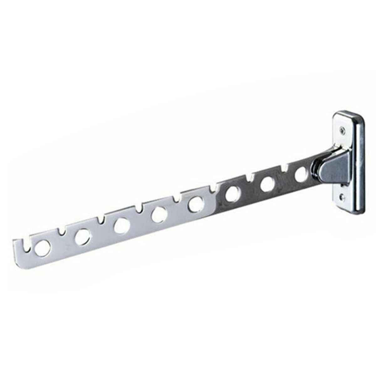 Cintre pour étendoir à linge mural pliable inox