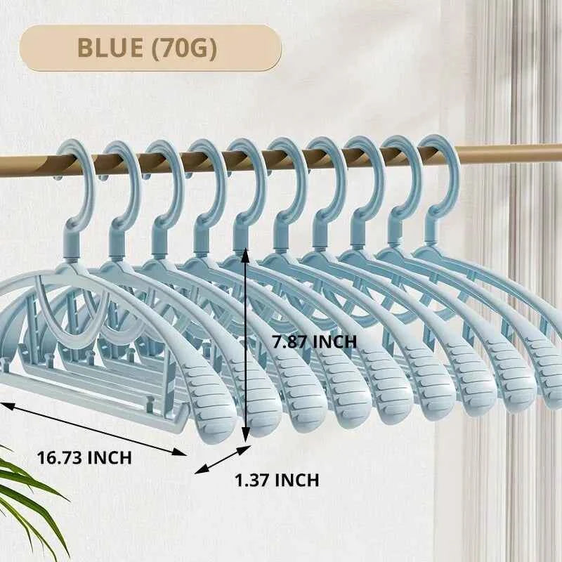 Cintre pour étendoir à linge épaules larges antidérapant