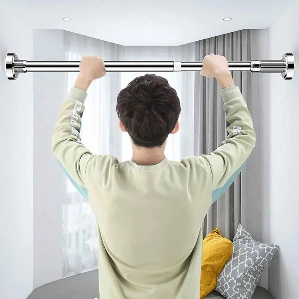 Étendoir à linge intérieur télescopique inox