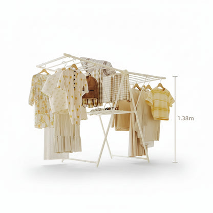 Étendoir à linge pliable gain de place intérieur