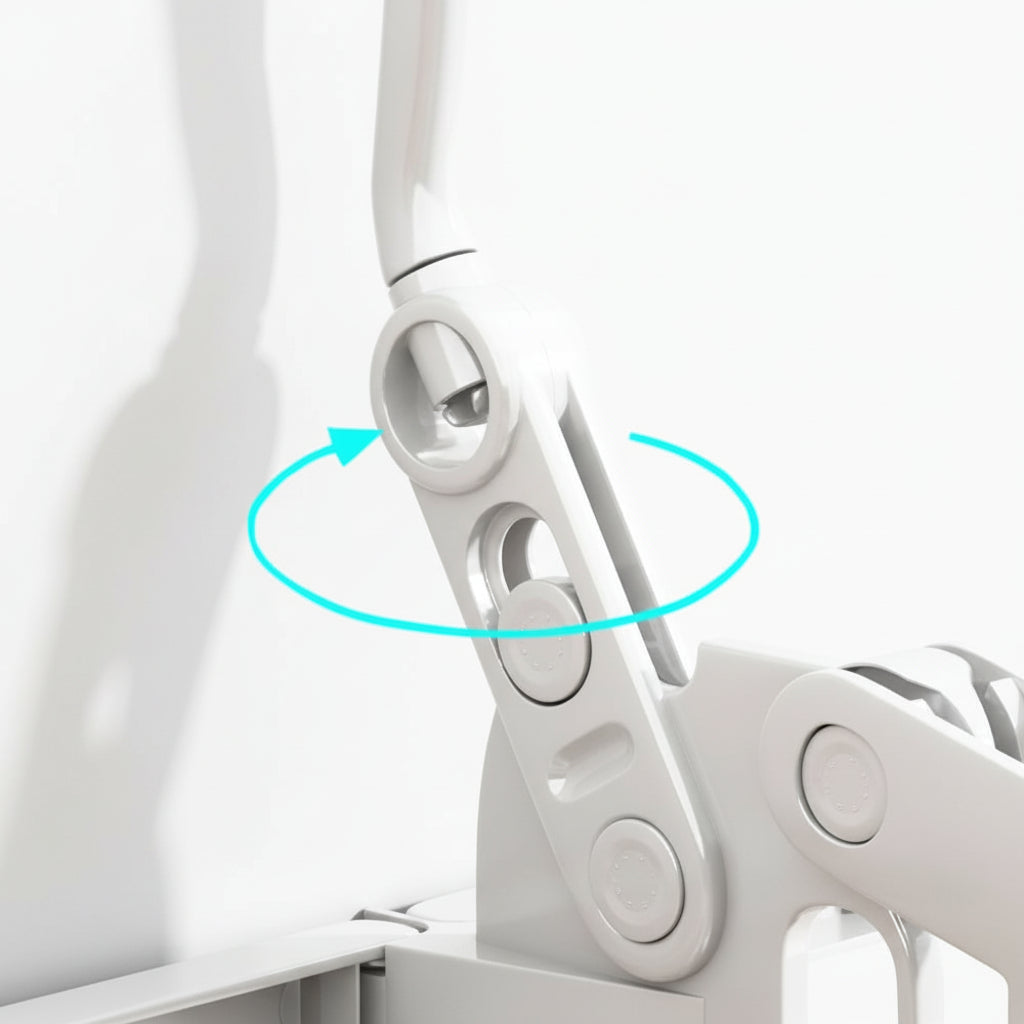 Cintre pour étendoir à linge multifonction gain de place