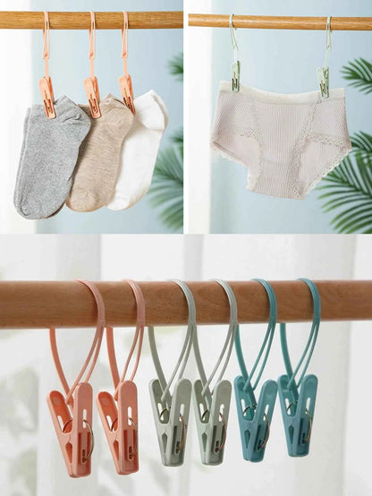 Cintre pour étendoir à linge pinces plastiques